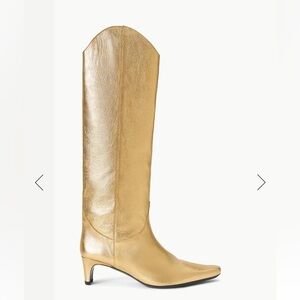 Staud gold western Wally boot